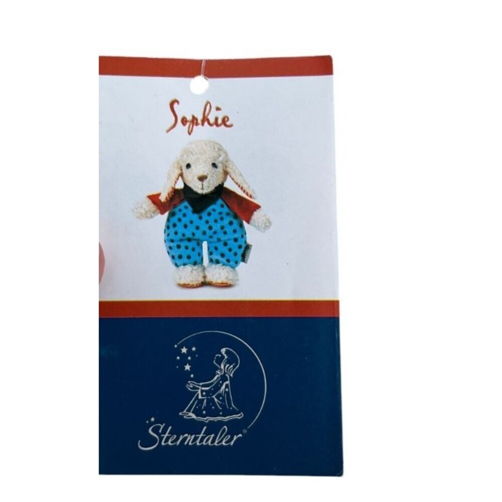Sterntaler Plush Sophie Lamb Sleep Tight Toy 11" Tall Sheep NEW - Picture 8 of 9